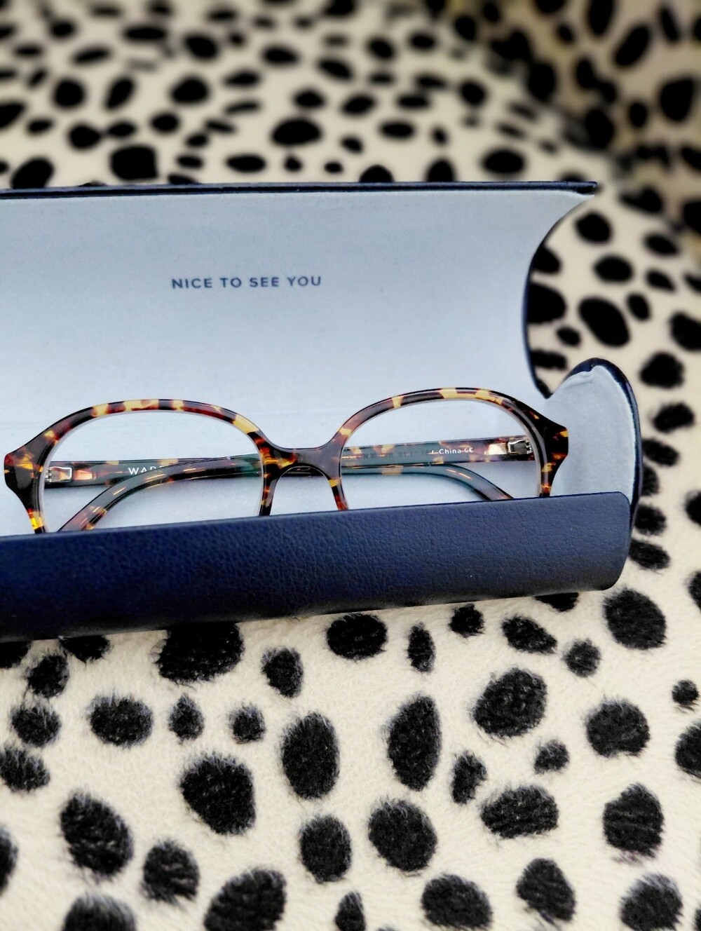 Women's Warby Parker "Carrington In Saffron Tortoise Fade" Glasses